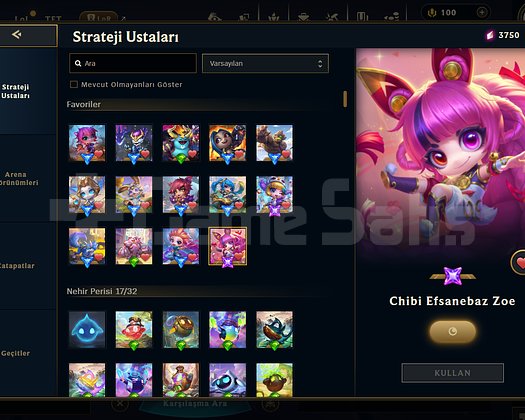 163 Skin | Koleksiyonluk LOL/TFT hesabı