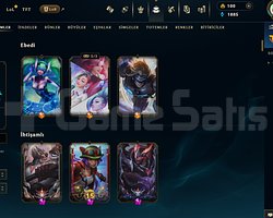 163 Skin | Koleksiyonluk LOL/TFT hesabı