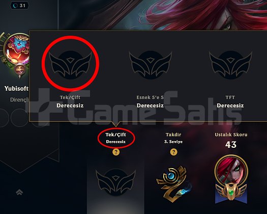 31 LEVEL + UNRANKED + 28 HERO + MAİL + TEL!