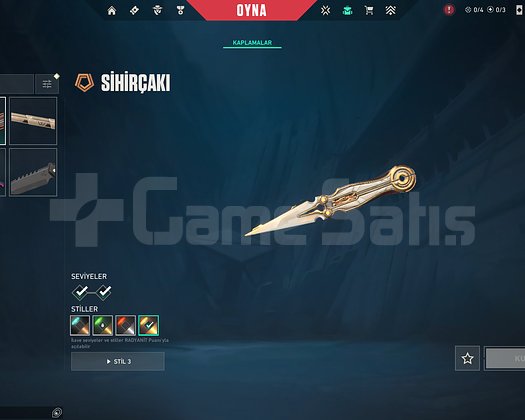 TR-94 Level-GOLD 2-DEĞİŞEN MAİL-52 Skinli