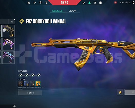 TR-94 Level-GOLD 2-DEĞİŞEN MAİL-52 Skinli