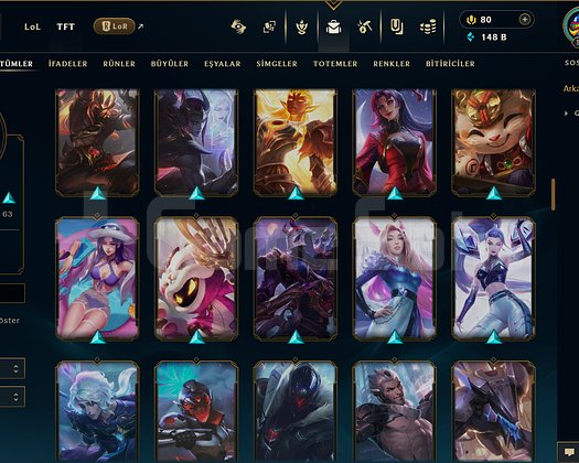 569 LEVEL / 131 SKİN / FUL HERO +MAİL +14K SATIŞ