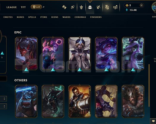 EUW | 17 SKİN | UNRANKED