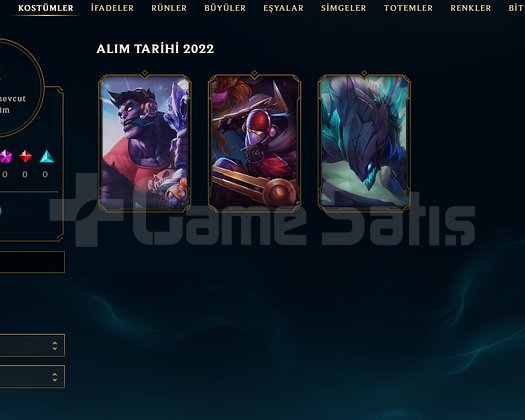 TR Unranked | 3 Kostüm - 21 Hero | LoL