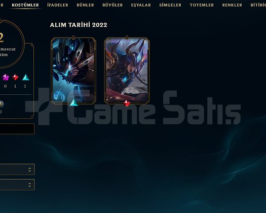 TR Unranked | 2 Kostüm - 25 Hero | LoL