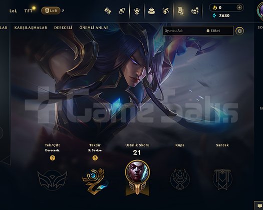 TR Unranked | 2 Kostüm - 25 Hero | LoL
