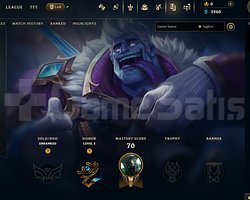 EUW Unranked | 6 Kostüm - 61 Hero | LoL Hesap