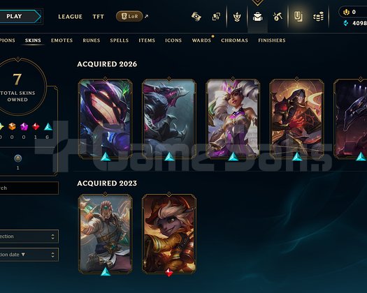 EUW Unranked | 7 Kostüm - 63 Hero | Dereceli Hazır