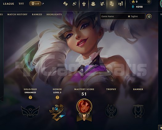 EUW Unranked | 7 Kostüm - 63 Hero | Dereceli Hazır