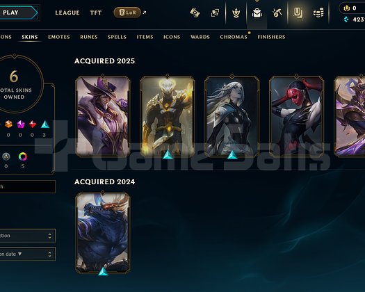 EUW Unranked | 6 Kostüm - 59 Hero | Dereceli Hazır