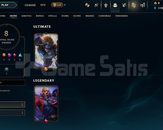 EUW Unranked | 8 Kostüm - 59 Hero | Dereceli Hazır