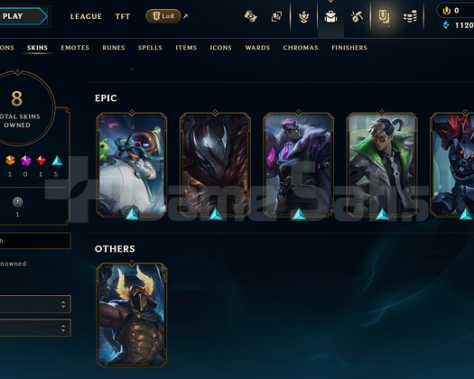 EUW Unranked | 8 Kostüm - 59 Hero | Dereceli Hazır