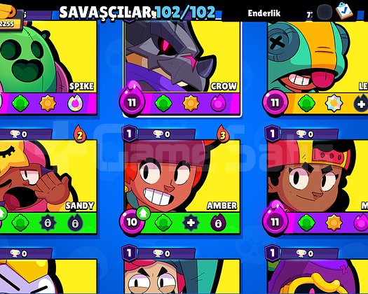 102k Nadir Hesap Tüm Brawl Paaslar Açıldı Kaçırma!