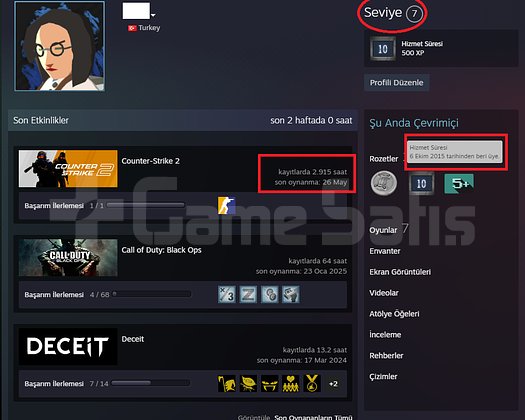 ANINDA TESLIM | 11 MADALYA | 2915 SAAT| FACEIT