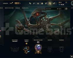 EUW 27 LEVEL HANDMADE CHOGATH SKIN 44.5K MAVİ ÖZ