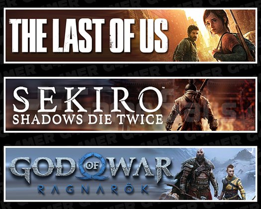 The Last Of Us 1 + Sekiro + Ragnarök
