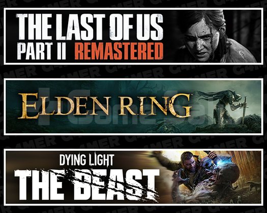 The Last Of Us 2 + Elden Ring + DY The Beeast