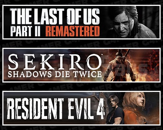 The Last Of Us 2 + Sekiro + Resident Evil 4