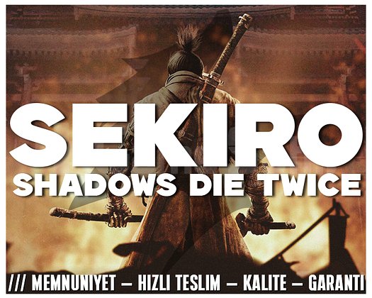 Sekiro Shadows Die Twice + KORUMA + HIZLI TESLİM