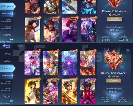 *7 LEGEND 662 KOSTÜM DOLU* *EPİC BASELİ BİRÇOK SER