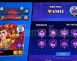 61.5K 31 prestij 35MaxSeviye 102 karakter +300skin
