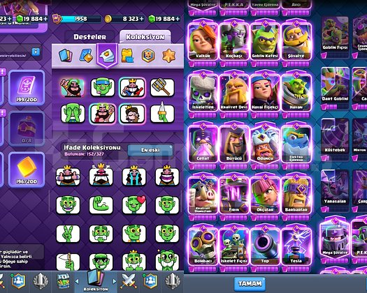 9 yıllık CR + Brawl Stars hesabı uygun fıyat