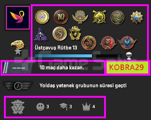 FACEİT+ 13 MADALYA 398 WİN 814 SAAT SEÇKİN