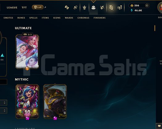 EUW | 176 SKİN | UNRANKED