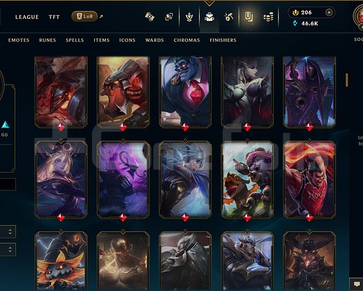 EUW | 176 SKİN | UNRANKED