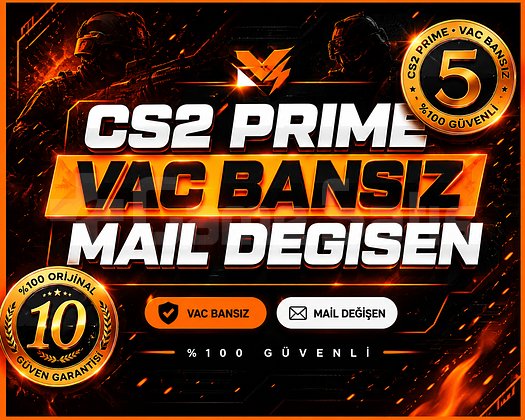 CS2 VAC BANSIZ PRİME HESAP