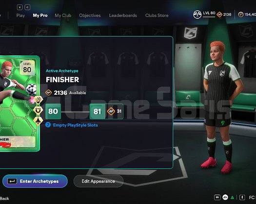 Pro Clubs Level 80 Steam FC26 Kişiye özel archtyp