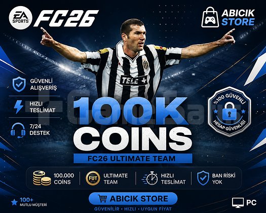 FC 26 100K Coins PC Güvenli