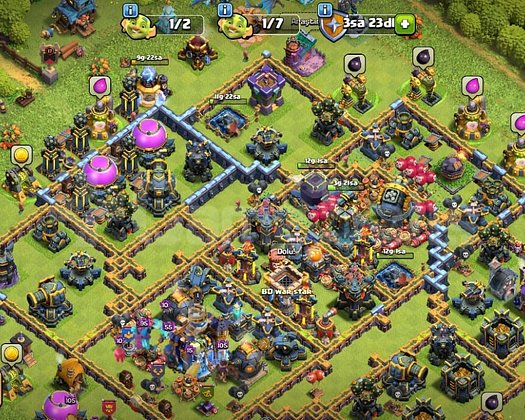 CLASH OF CLANS SATILIK HESAP