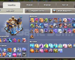 CLASH OF CLANS SATILIK HESAP