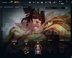 EUW Unranked | 4 Kostüm - 26 Hero | LoL Hesap