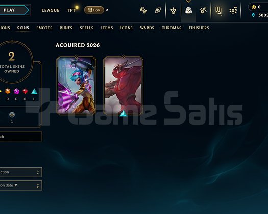 EUW Unranked | 2 Kostüm - 29 Hero | LoL Hesap