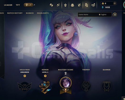 EUW Unranked | 9 Kostüm - 34 Hero | LoL Hesap