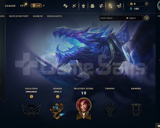 EUW Unranked | 3 Kostüm - 49 Hero | LoL Hesap