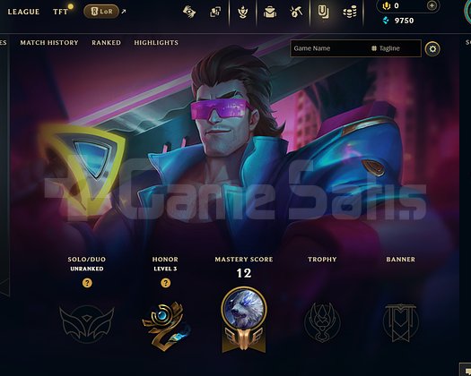 EUW Unranked | 4 Kostüm - 55 Hero | LoL Hesap