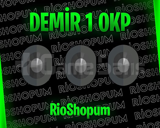 TR - DEMİR 1 0KP- MAİL DEĞİŞEN - ULTRA DÜŞÜK MMR!