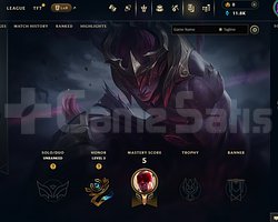 EUW Unranked | 1 Kostüm - 11K Mö | LoL Hesap