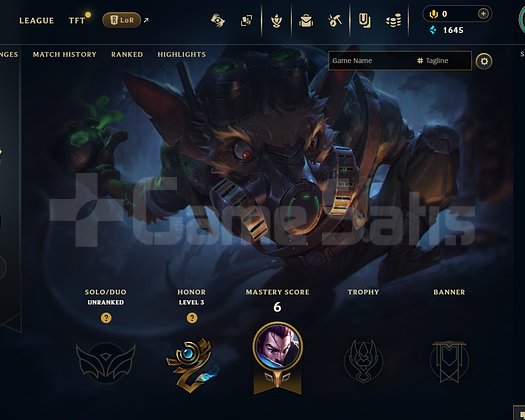 EUW Unranked | 3 Kostüm - 32 Hero | LoL Hesap