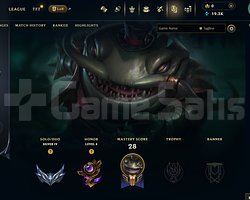 EUW Silver 4 | 3 Kostüm - 19K Mö | LoL Hesap