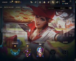 EUW Plat 3 | 5 Kostüm - 12K Mö | LoL Hesap