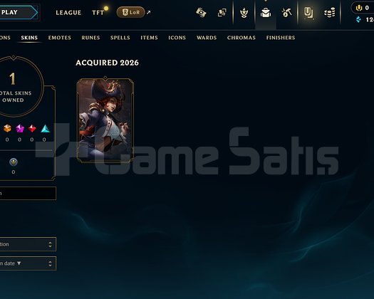 EUW Unranked | 1 Kostüm | LoL Hesap