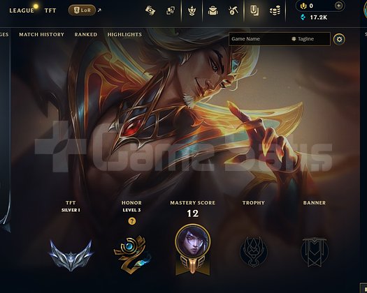 EUW Silver 2 | 4 Kostüm - 17K Mö | LoL Hesap