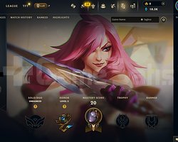 EUW Unranked | 3 Kostüm - 18K Mö | Dereceli Hazır