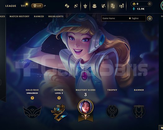 EUW Unranked | 2 Kostüm - 13K Mö | LoL Hesap