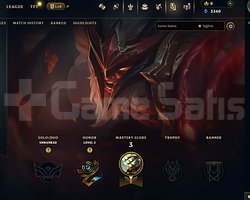 EUW Unranked | 3 Kostüm - 39 Hero | LoL Hesap