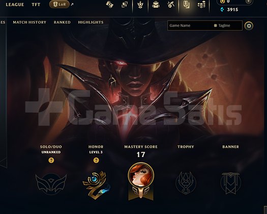 EUW Unranked | 4 Kostüm - 35 Hero | LoL Hesap